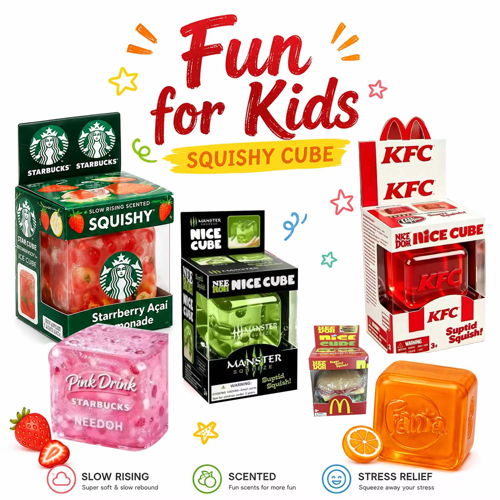 Fidget Cube Original - Needoh Nice Cube Sensory Stress Reliever