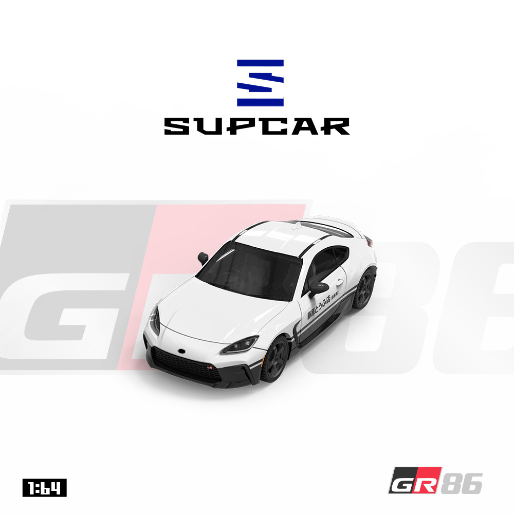 Die Cast Car 1 64 - *Pre-order*SUPCAR 1:64 GR86 Tofu Shop Diecast
