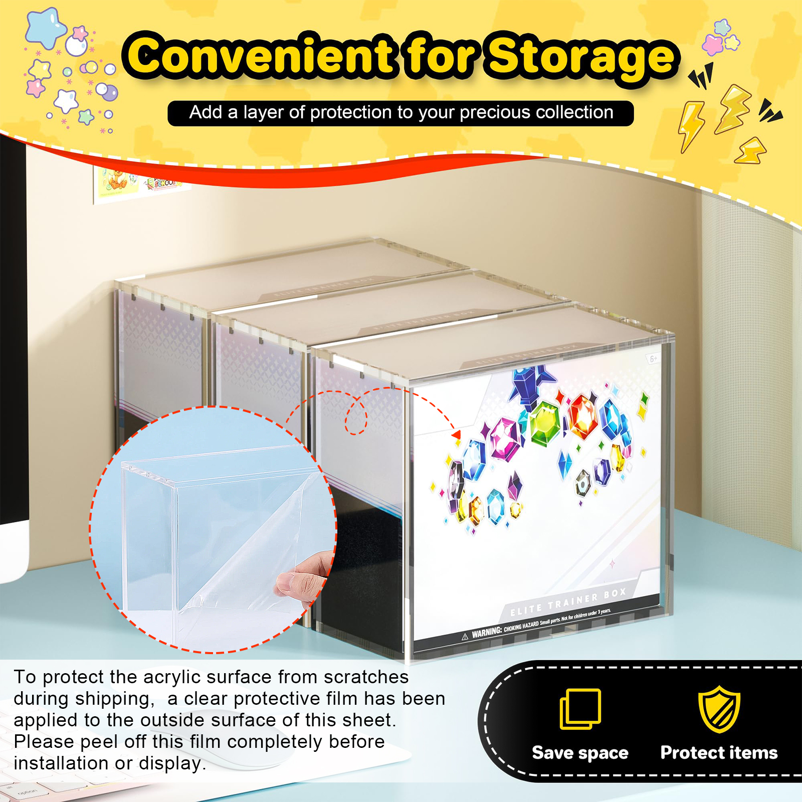 99% UV protection Magnetic Mod - Display Case Acrylic incelemesi ve fiyatı