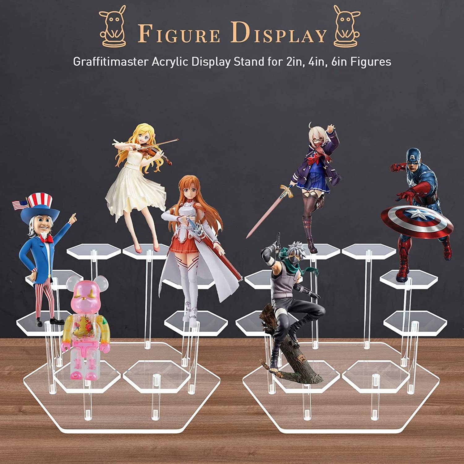 8/9 Tier Acrylic Display Stand - Pop Display Shelf incelemesi ve fiyatı