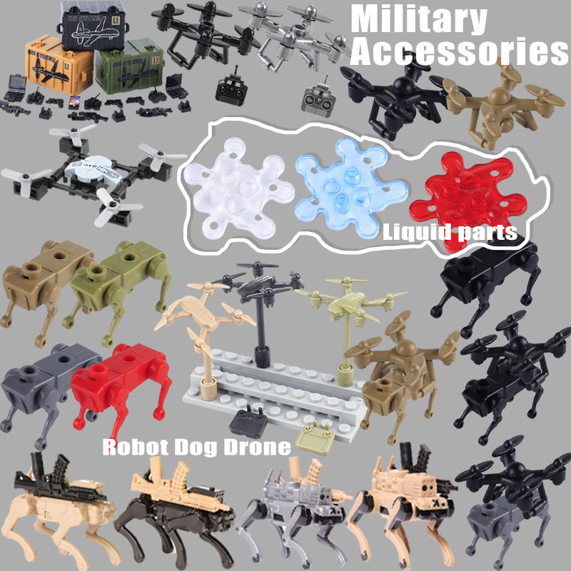 WW2 Military Accessories UAV R - Lego Minifigure Holder incelemesi ve fiyatı