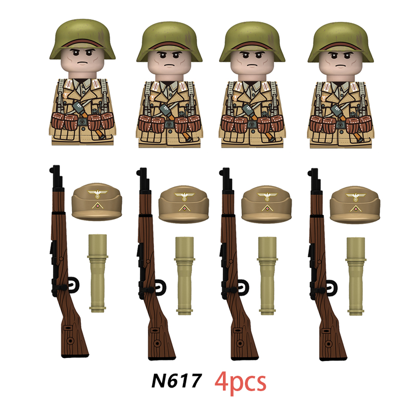 HOT Military Figures Building  - Lego Minifigure Holder incelemesi ve fiyatı