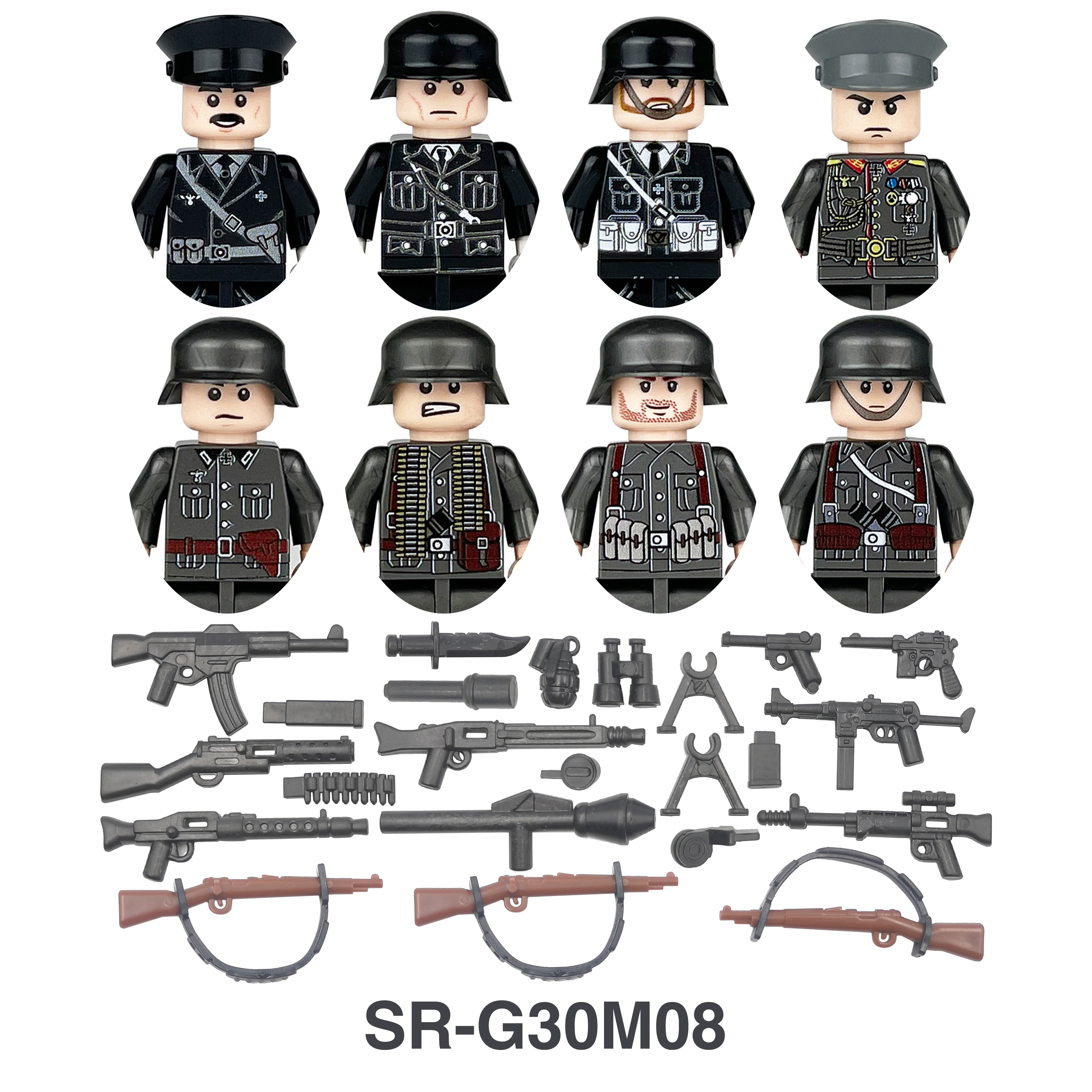 DIY WW2 Infantry Medical Corp  - Lego Minifigure Holder incelemesi ve fiyatı