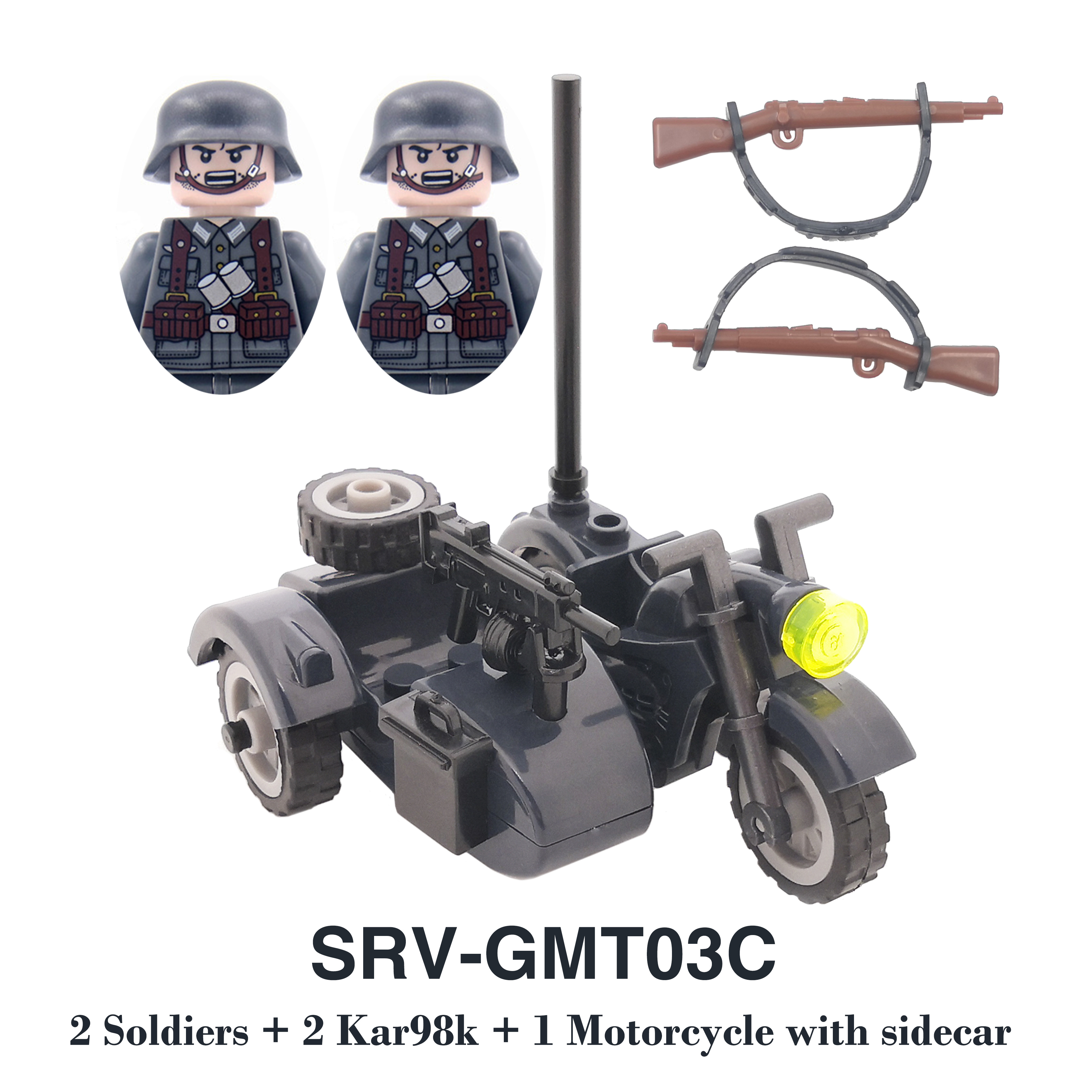 DIY WW2 Infantry Medical Corp  - Lego Minifigure Holder incelemesi ve fiyatı