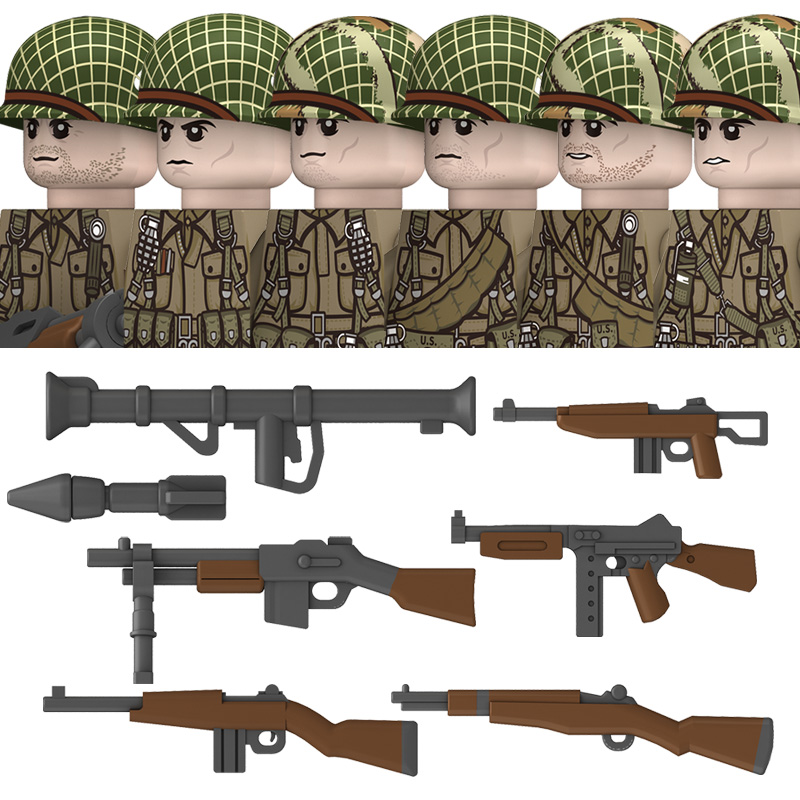 WW2 US 101st Airborne Division - Lego Minifigure Holder incelemesi ve fiyatı