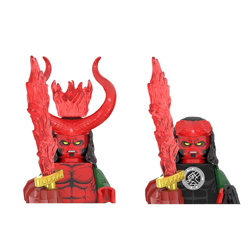 WM2422 WM2421 Hellboy Building - Building Block Mini incelemesi ve fiyatı