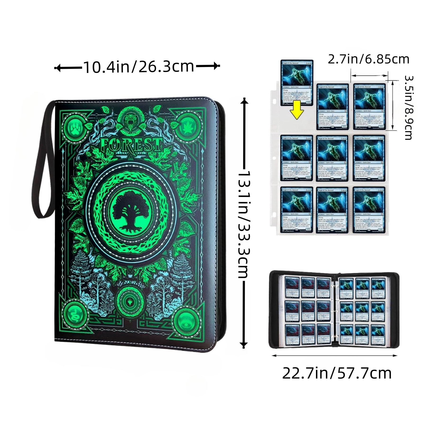 9 Pocket Card Binder with Slee - Card Penny Sleeve incelemesi ve fiyatı