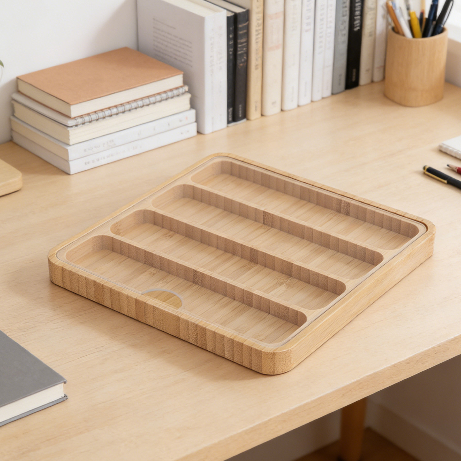 Bamboo Watch Band Storage Box  - Display Case Acrylic incelemesi ve fiyatı