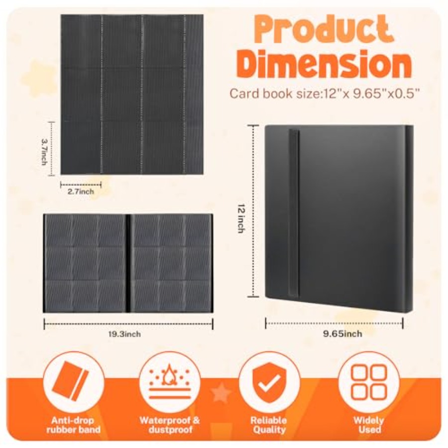 Card Binder, 9 Pocket Trading  - Trading Card Binder incelemesi ve fiyatı