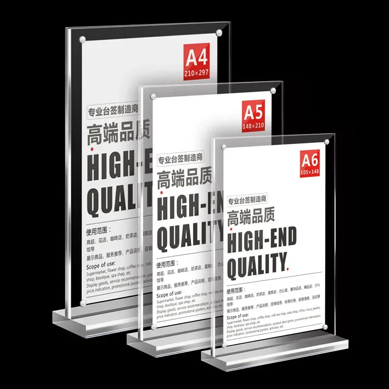 Acrylic Menu Sign Holder POP D - Pop Display Shelf incelemesi ve fiyatı