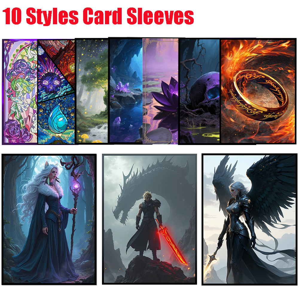 60pcs 66x91mm Multiple Styles  - Card Penny Sleeve incelemesi ve fiyatı