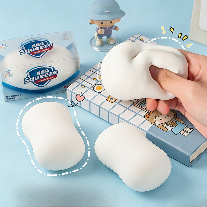 Soft Fake White Soap Squishy S - Fidget Cube Original incelemesi ve fiyatı