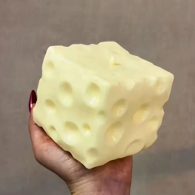 ◑Jumbo Cheese Cube Stress Ball - Fidget Cube Original incelemesi ve fiyatı