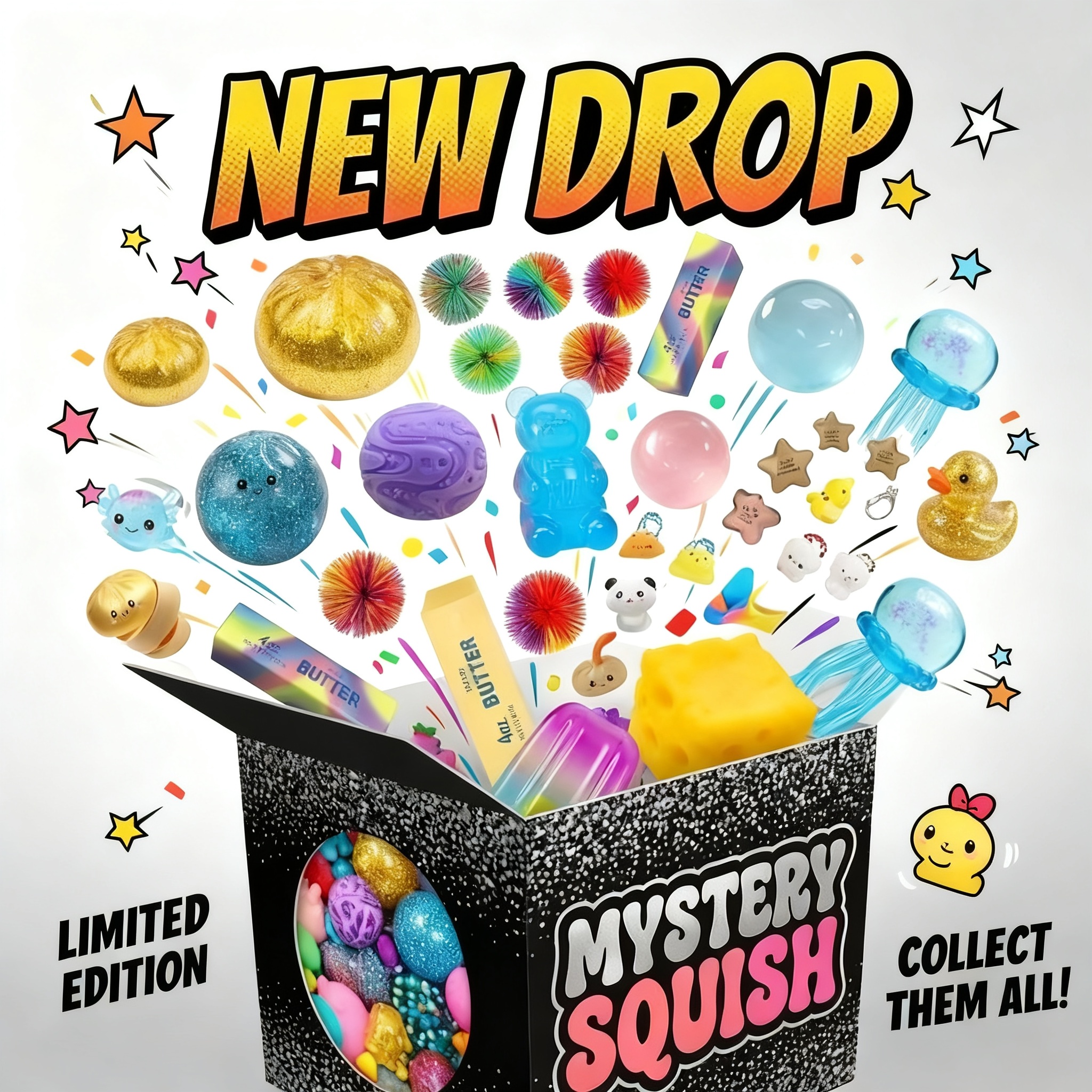 Squish Time Nee Doh Mystery Bl - Mystery Box Blind Bag incelemesi ve fiyatı