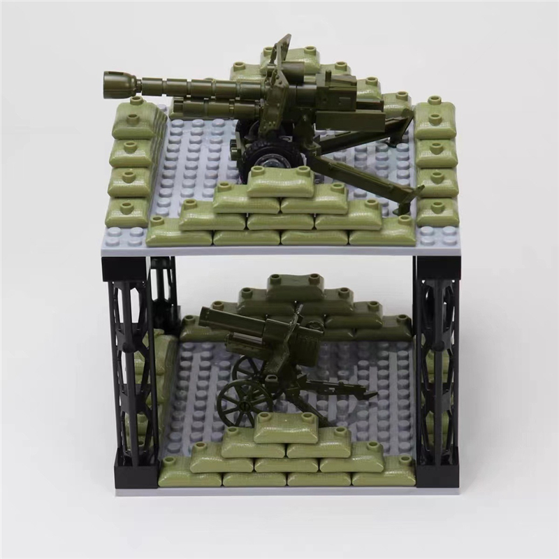 50PCS MOC Military Sandbag Bui - Lego Minifigure Holder incelemesi ve fiyatı