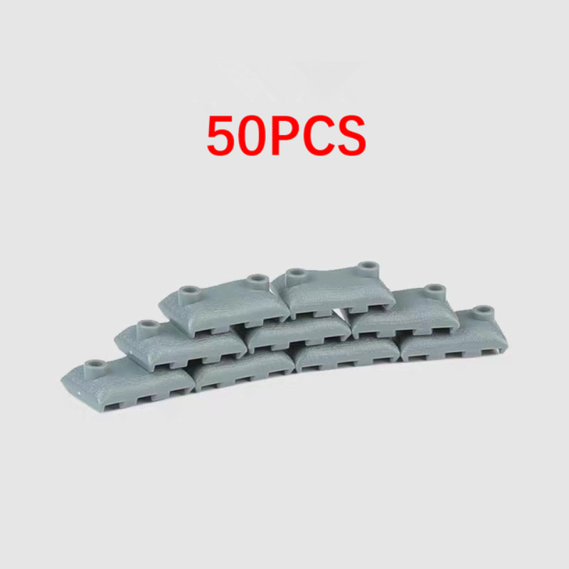 50PCS MOC Military Sandbag Bui - Lego Minifigure Holder incelemesi ve fiyatı