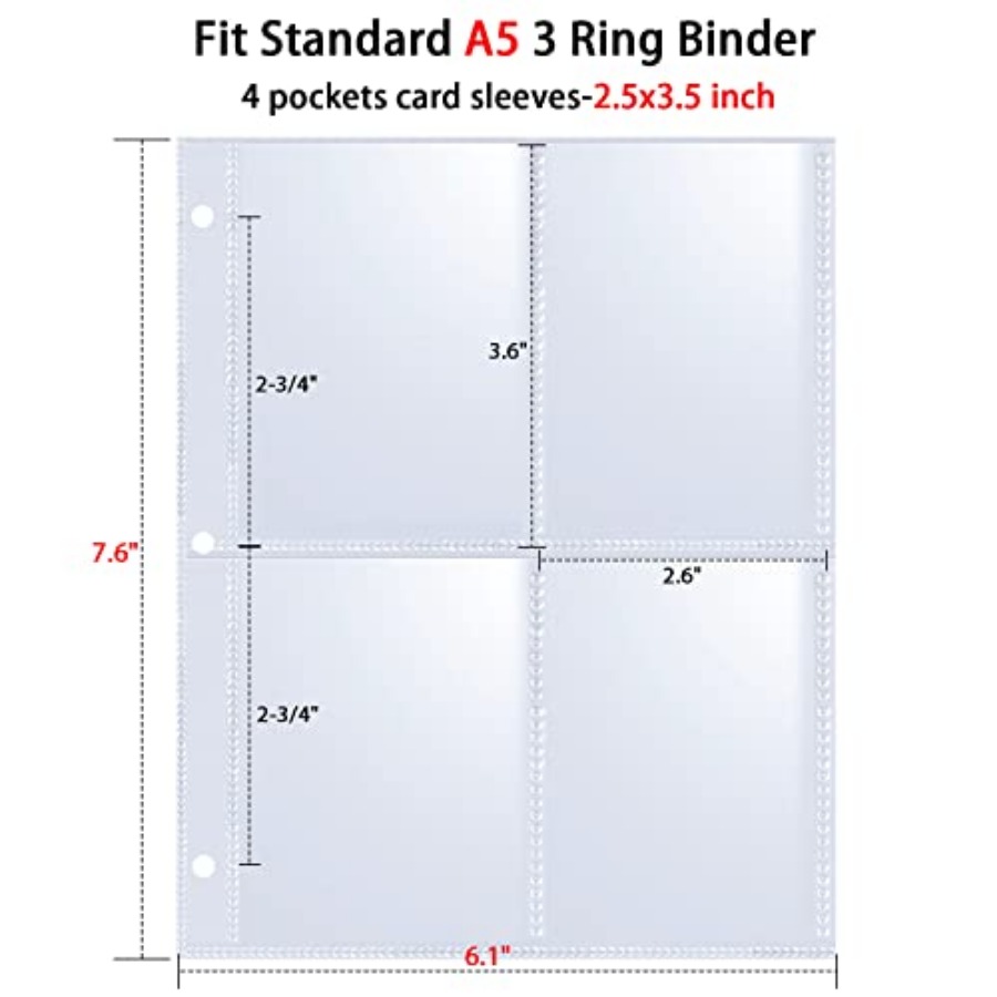 400 Pockets 2.5x3.5 Trading Ca - Trading Card Binder incelemesi ve fiyatı
