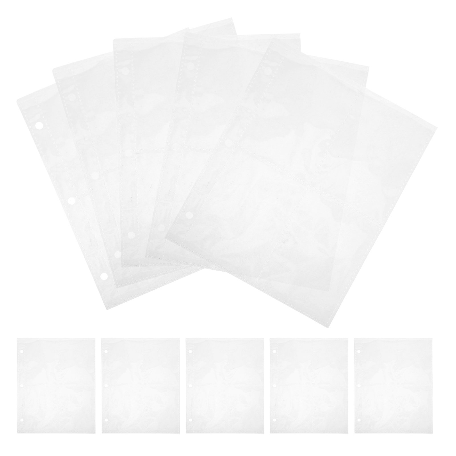 10Pcs Clear Binder Card Sleeve - Trading Card Binder incelemesi ve fiyatı