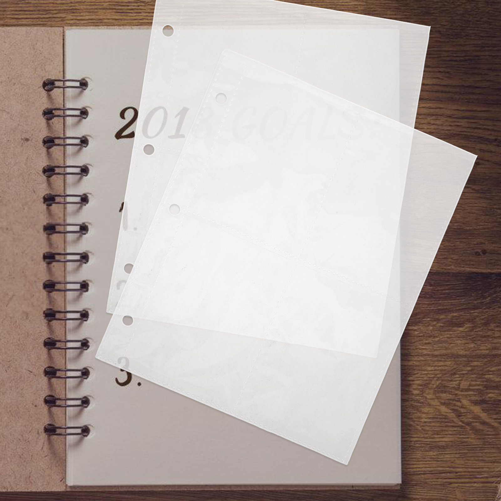 10Pcs Clear Binder Card Sleeve - Trading Card Binder incelemesi ve fiyatı
