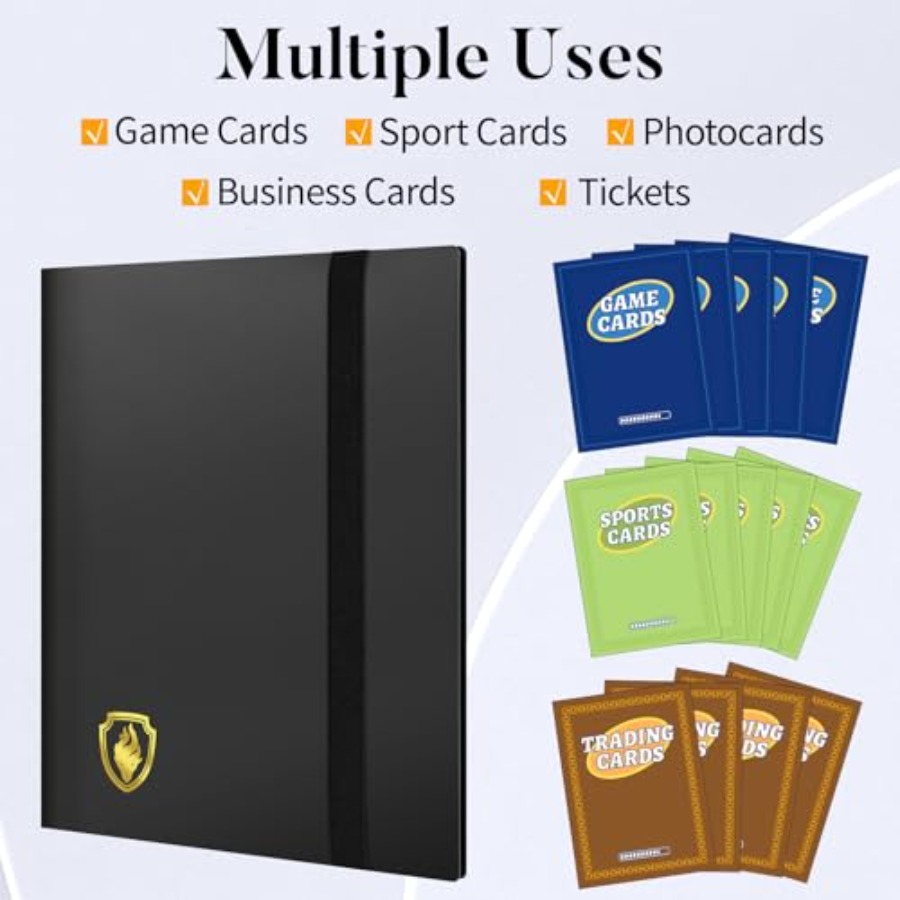 Heavy Duty Card Binder, 9 Pock - Trading Card Binder incelemesi ve fiyatı