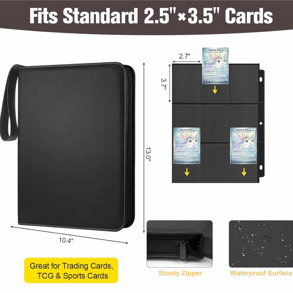 900 Pockets Card Binder Album  - Pokemon Binder Card incelemesi ve fiyatı