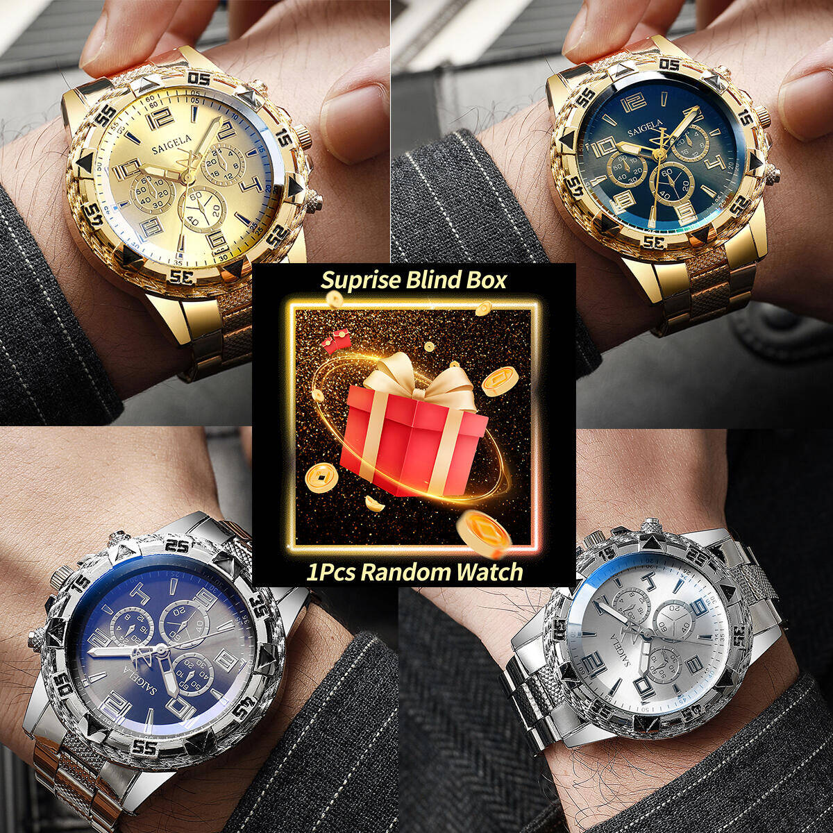 1PC Surprise Mystery Watch Bli - Mystery Box Blind Bag incelemesi ve fiyatı