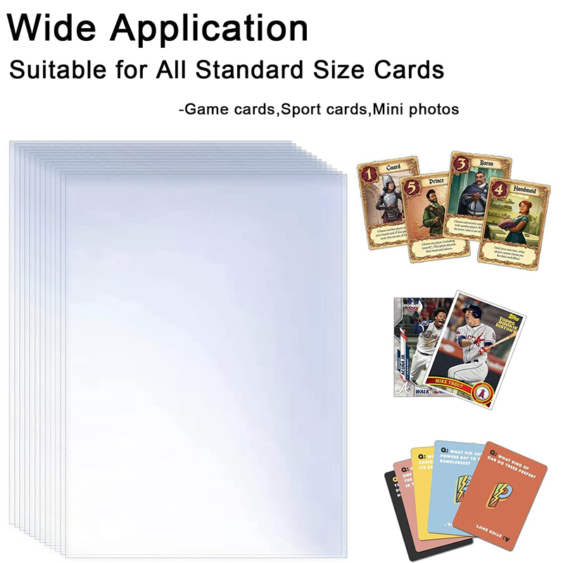 100-600pcs Card Sleeves Hard S - Card Penny Sleeve incelemesi ve fiyatı