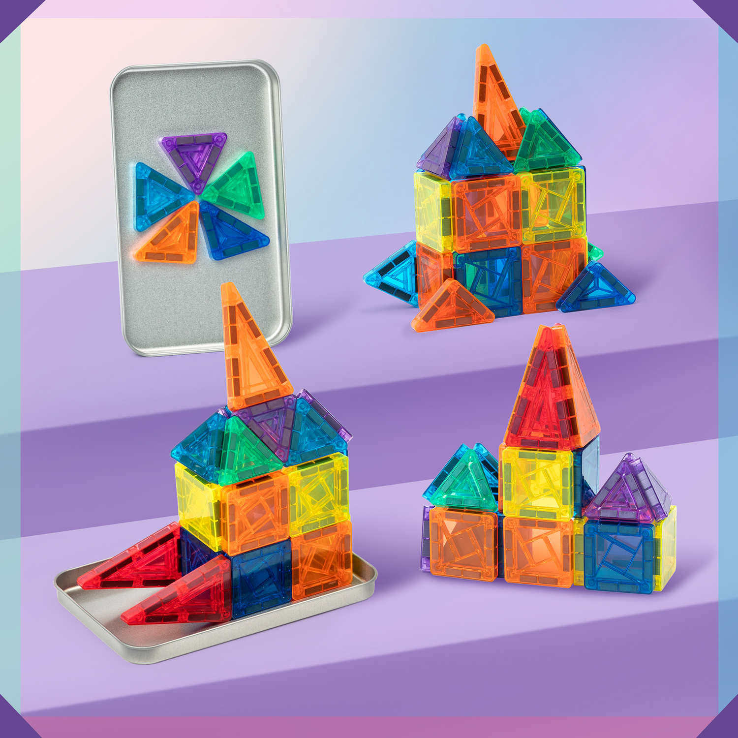 42P/60P Mini Magnetic Tiles Bu - Building Block Mini incelemesi ve fiyatı