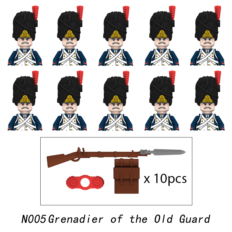 10pcs Napoleonic Wars Military - Lego Minifigure Holder incelemesi ve fiyatı