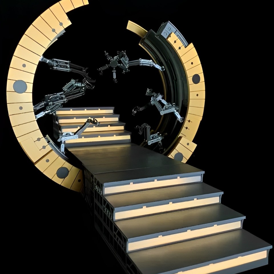 In Stock 1/12 Scale Mechanical - Action Figure Stand incelemesi ve fiyatı
