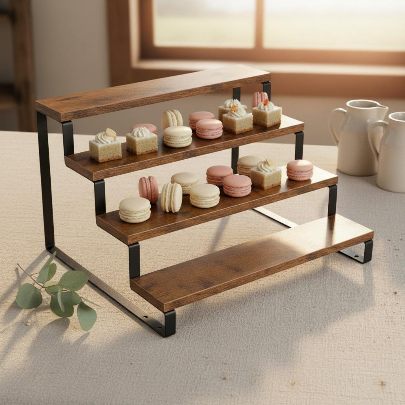 4 Tier Display Riser Space Sav - Display Risers Set incelemesi ve fiyatı